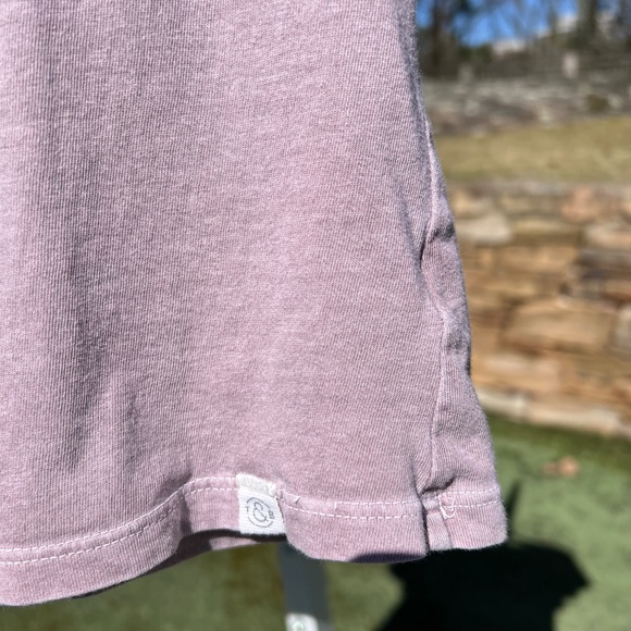 Treasure & Bond Mauve Short Flutter Sleeve Shirt - Picture 6 of 10